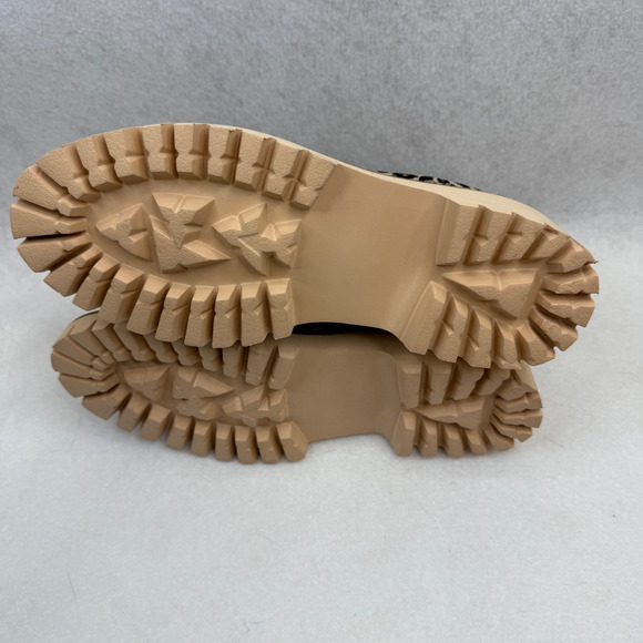 Coconuts by Matisse Preston Leopard Suede Ankle Boots Animal Print Comfy Chic - Picture 8 of 8